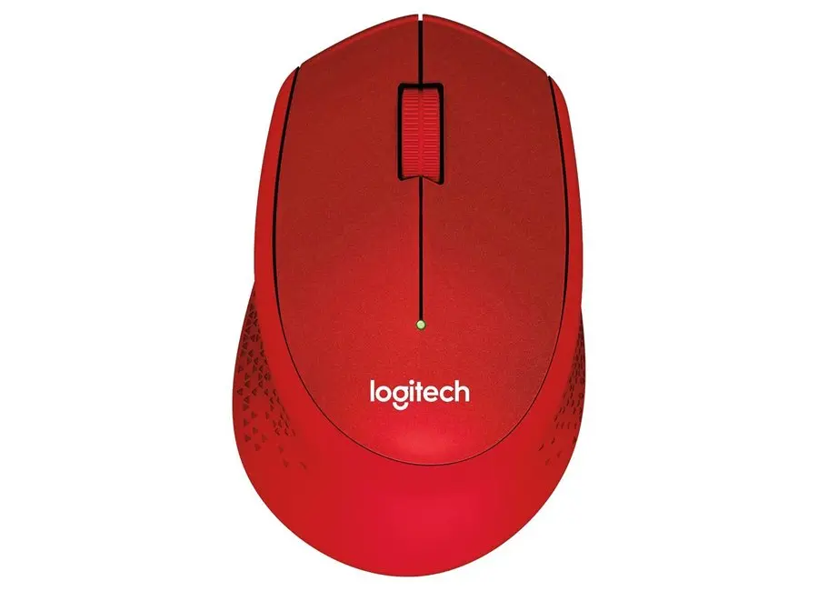 Logitech M330 Mouse, Red