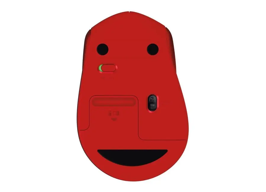 Logitech M330 Mouse, Red