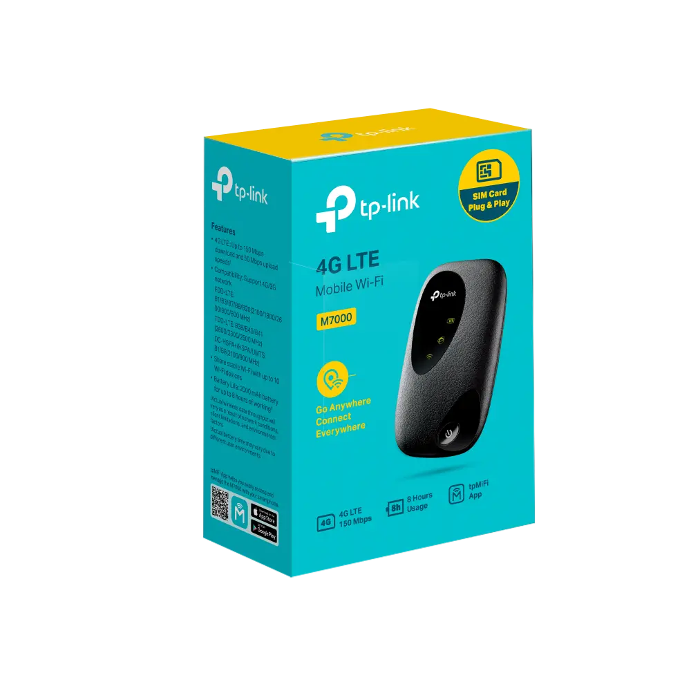 TP-Link M7000, 4G LTE Mobile Wi-Fi