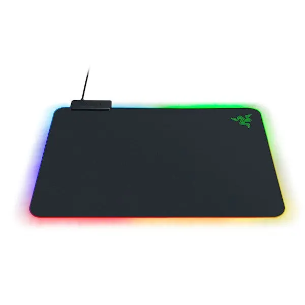 RZ02-03020100-R3M1 Razer Mouse Pad Firefly V2 RGB M Black (355х255х3mm)
