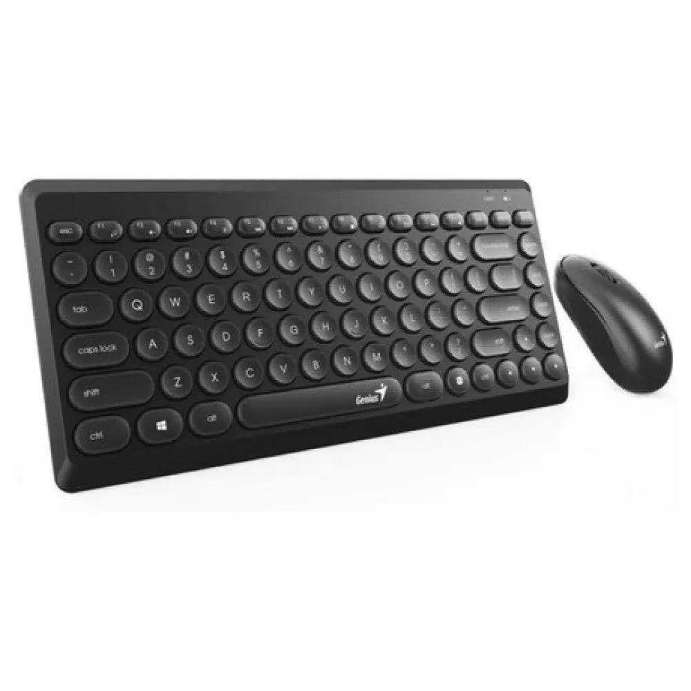 Genius LuxeMate Q8000 Keyboard, + Mouse (Combo) Black