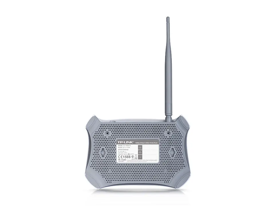 TP-Link TD-W8901N 4-port 150Mbps Wireless N ADSL2+ Modem Router