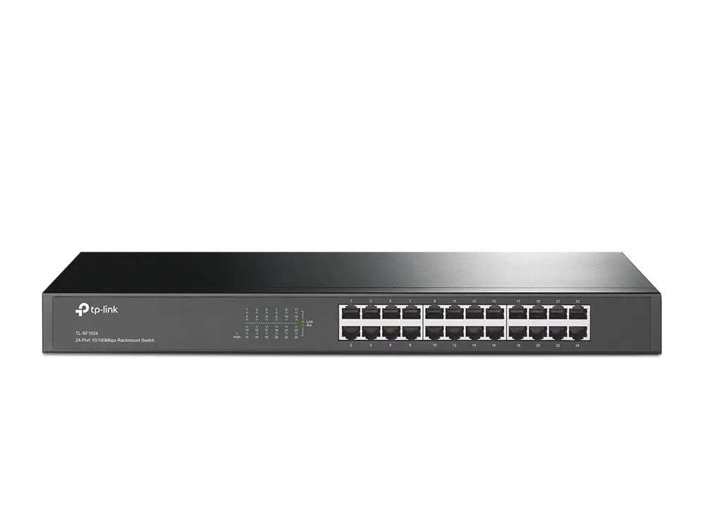 TP-Link TL-SF1024, 24-port 10/100M Switch, 24 10/100M RJ45 ports