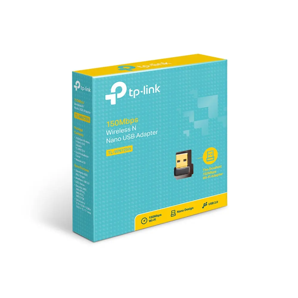 TP-Link TL-WN725N, 150Mbps wireless N Nano USB adapter