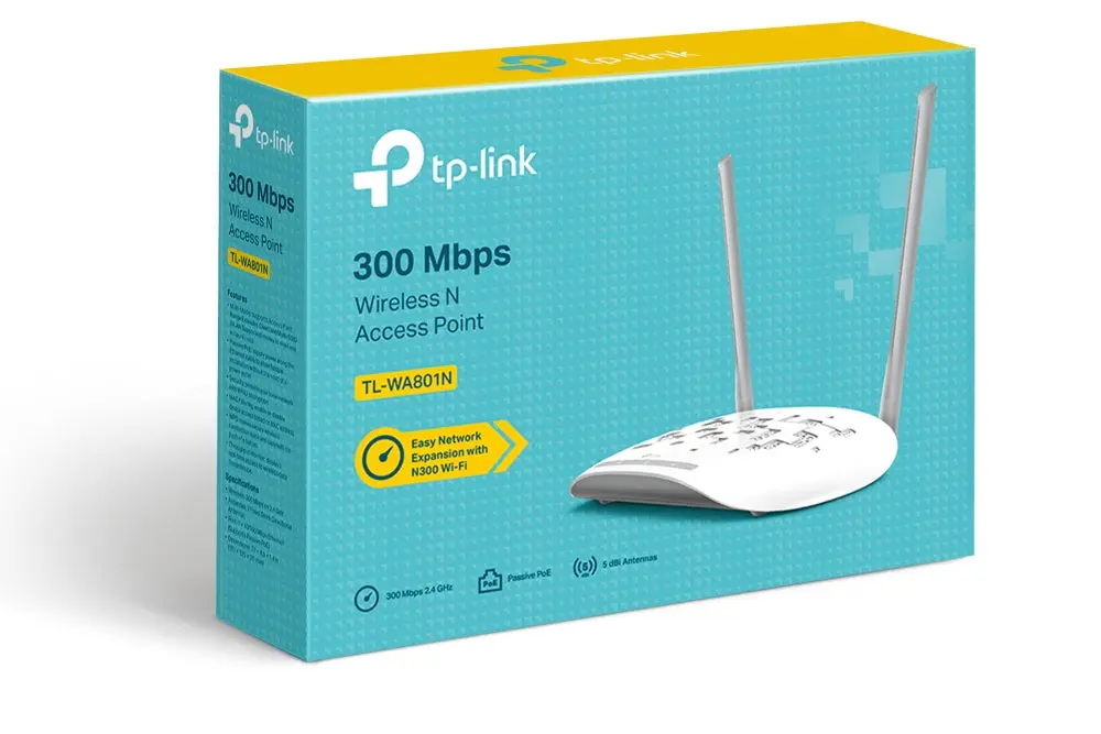 TP-Link TL-WA801N, 300Mbps Wireless N Access Point