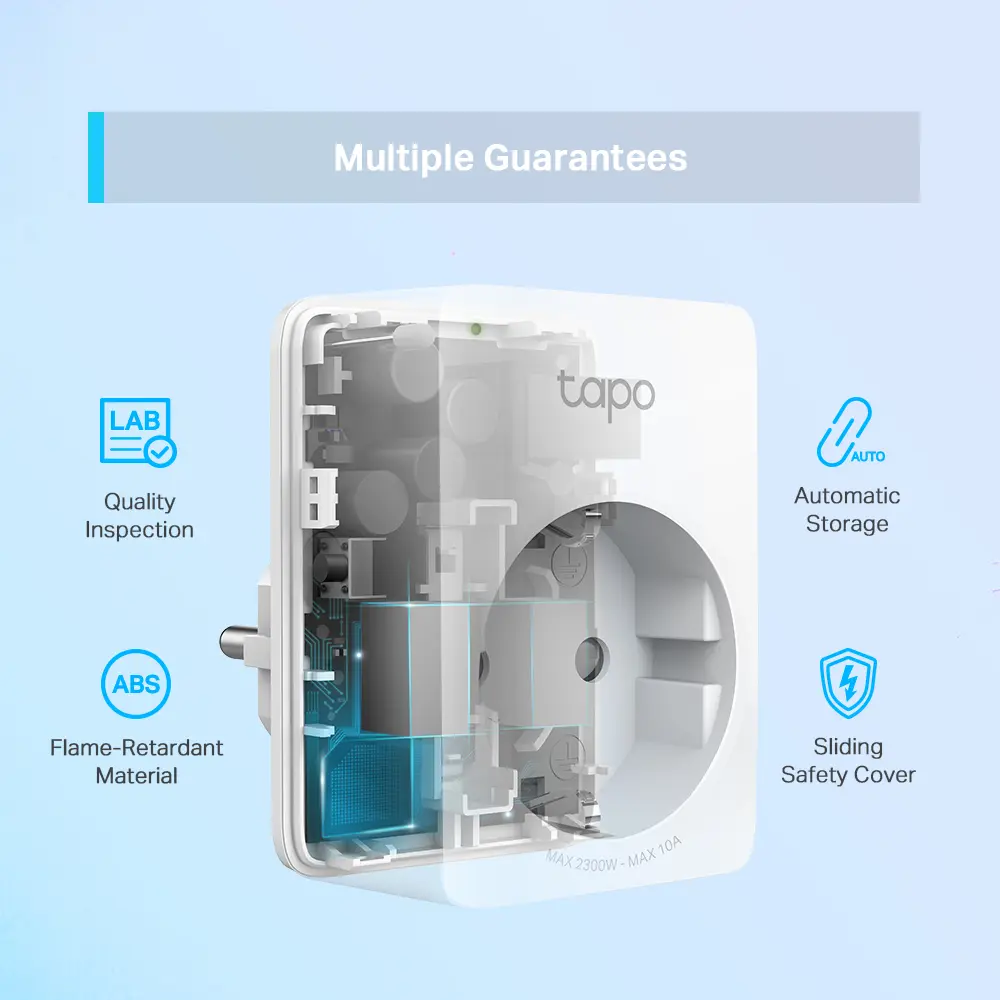 TP-Link Tapo P100 EU (10A) Smart Plug