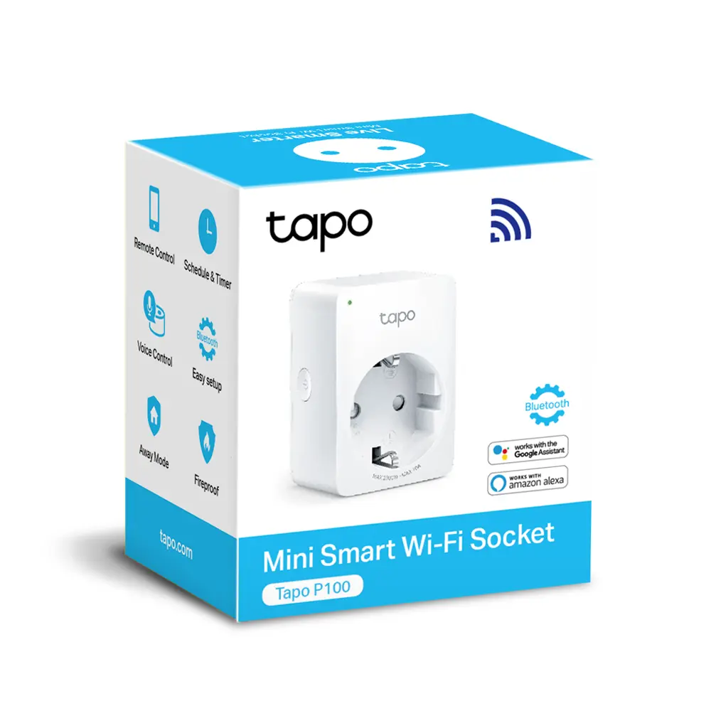 TP-Link Tapo P100 EU (10A) Smart Plug