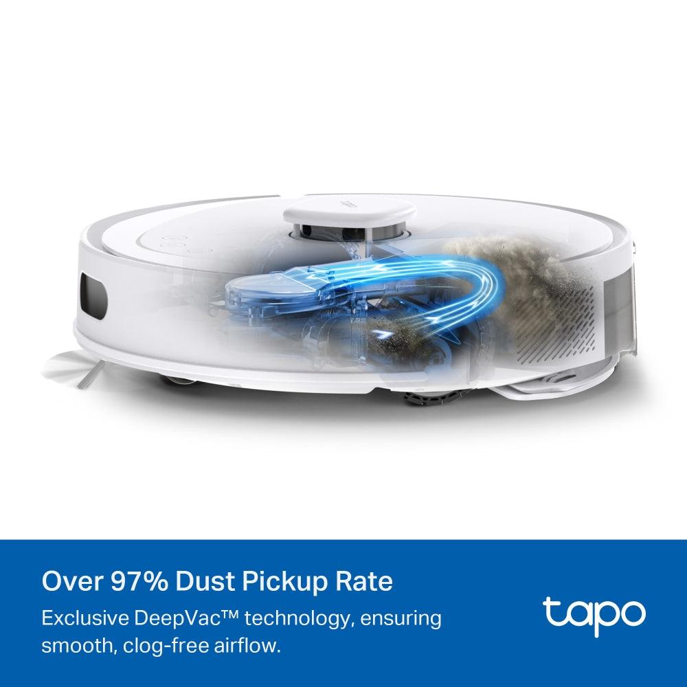 TP-Link, Tapo, RV30 Max Plus, Robot Vacuum Cleaner, White