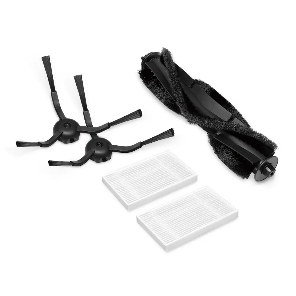 TP-Link Tapo RVA105, Robot Vacuum Replacement Kit Main Brush ×1, Side Brush ×2, Washable HEPA Filter ×2