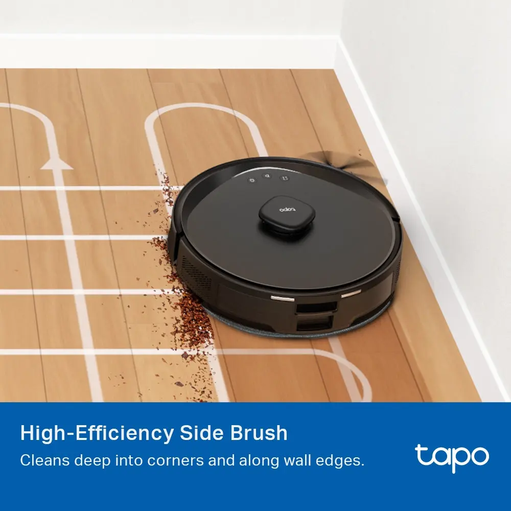 TP-Link Tapo RVA105, Robot Vacuum Replacement Kit Main Brush ×1, Side Brush ×2, Washable HEPA Filter ×2