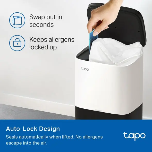 TP-Link Tapo RVA200, Robot Vacuum Disposable Dust Bag (3 Pcs)