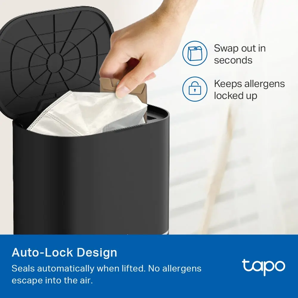 TP-Link Tapo RVA202, Robot Vacuum Disposable Dust Bag 3L (5 Pcs)