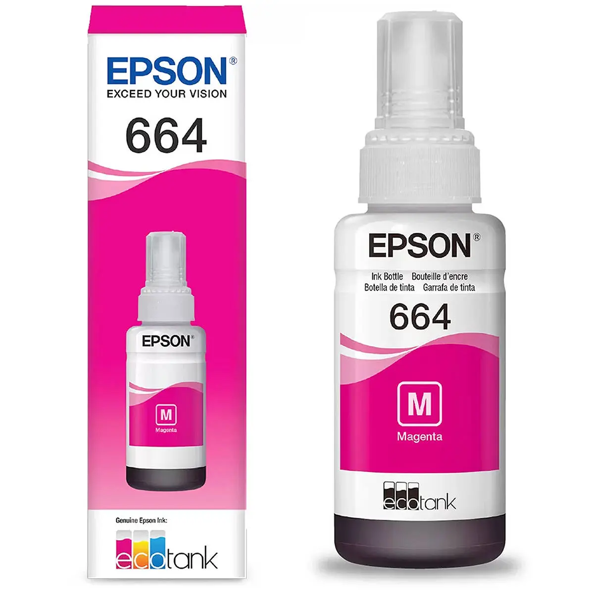 Epson 664 Magenta Ink Bottle C13T66434A