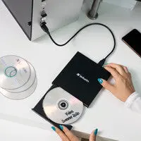 Mobile DVD Verbatim External CD/DVD-RW, USB2.0 (53504)