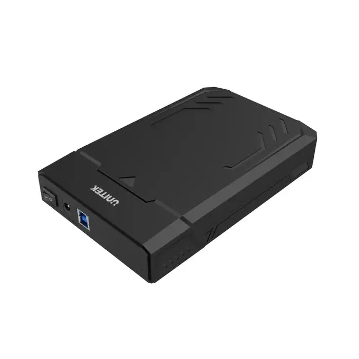Y-3035, Unitek USB3.1 to SATA6G 2.5”/3.5” Hard Disk Enclosure Box, Black
