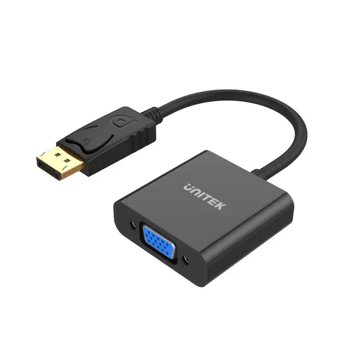 Unitek Y-5118E 0.2m Display Port Male to VGA Female Adapter