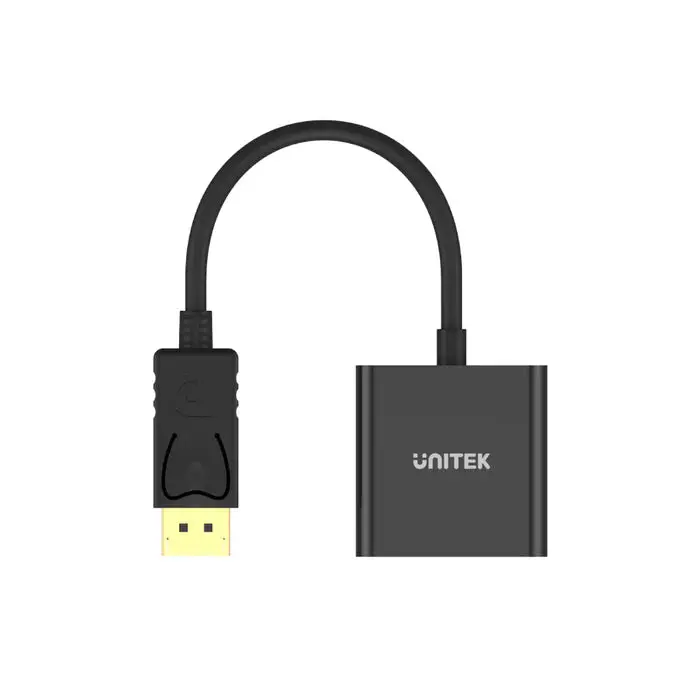 Unitek Y-5118E 0.2m Display Port Male to VGA Female Adapter