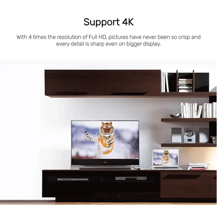 Unitek Y-6331 20CM Mini DisplayPort to HDMI Female Adapter (4K)