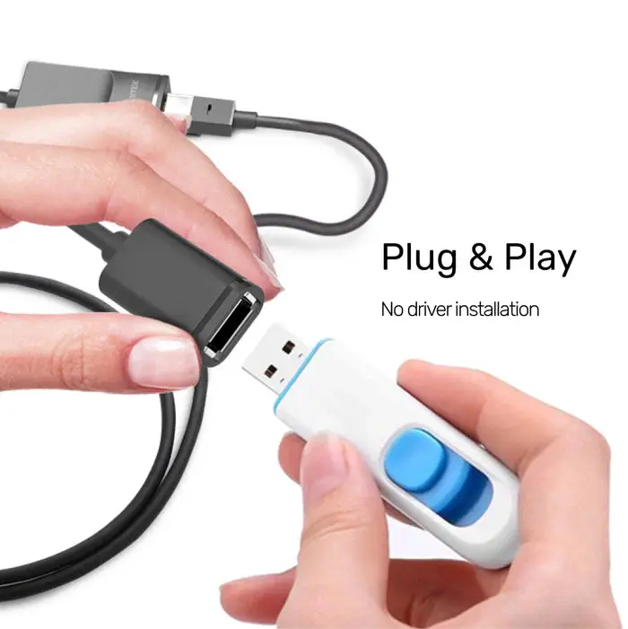 Unitek Y-UE01001 USB 1.1 Extension Over RJ45 (up to 60M)