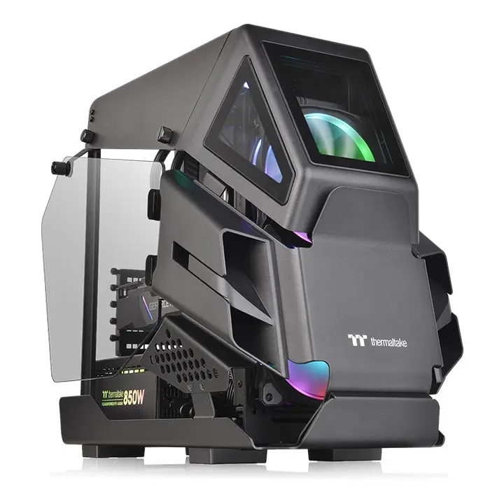 Thermaltake AH T200 Micro Chassis Case Black