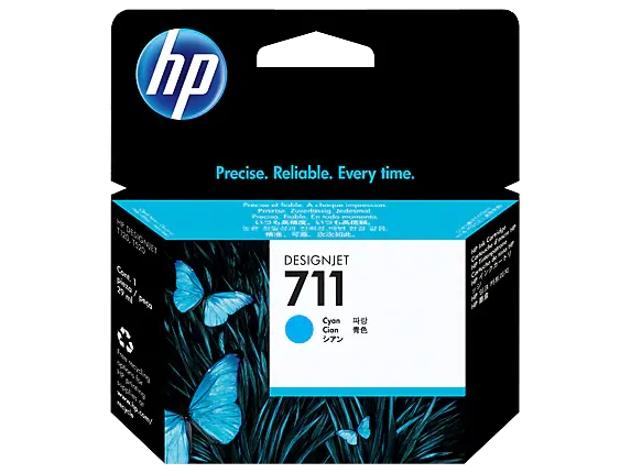 HP 711 Cyan ink Cartridge CZ130A