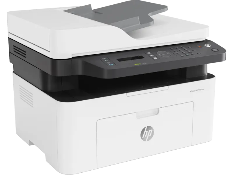 4ZB84A HP Laser MFP 137fnw MFP, 10,000 pages/month, B&W, A4, 20ppm, 1200dpi, USB, LAN, WiFi, 128MB, ADF (106A)