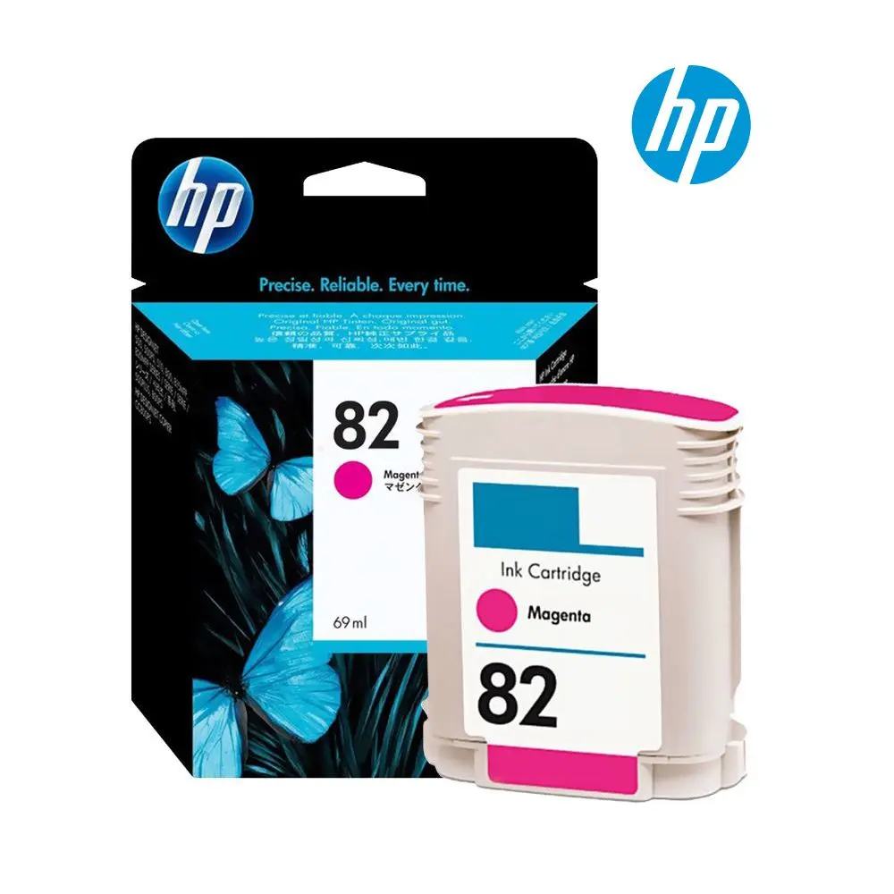 HP 82, Magenta IDesignJet Ink Cartridge C4912A