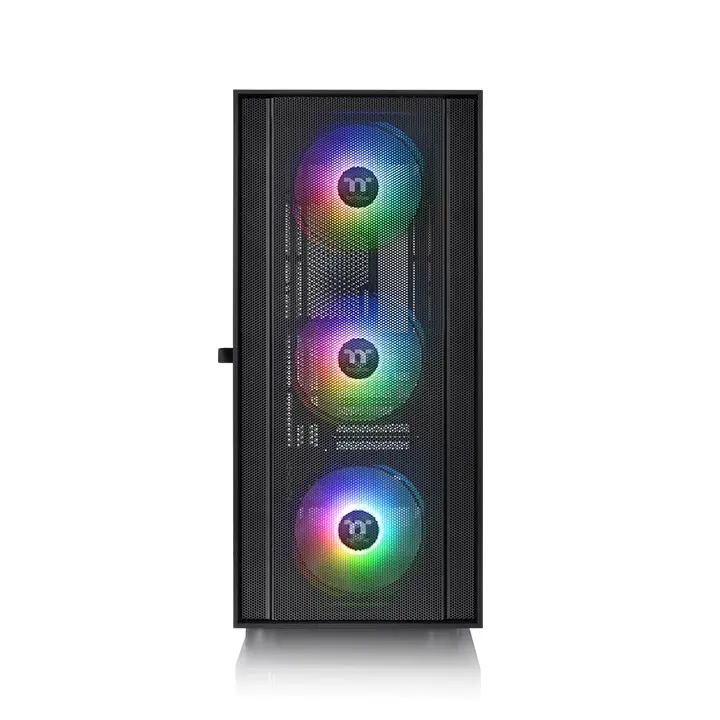 Thermaltake, H570 TG ARGB Mid Tower Chassis Case Black