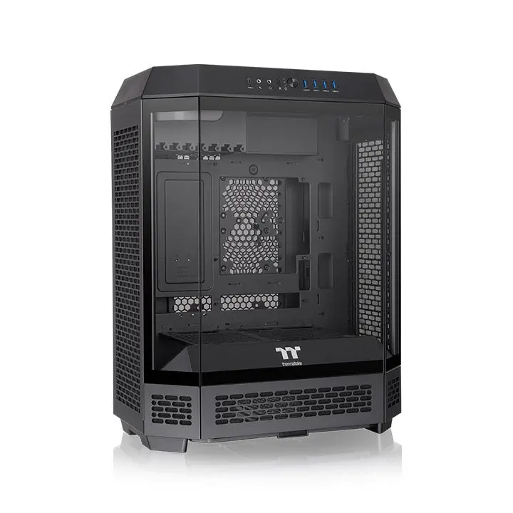 Thermaltake The Tower 600 Mid Tower Chassis Case Black