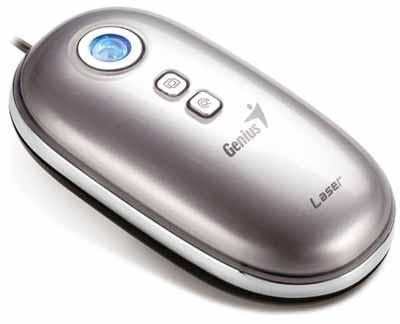 Genius Traveler 525 Mouse, Silver