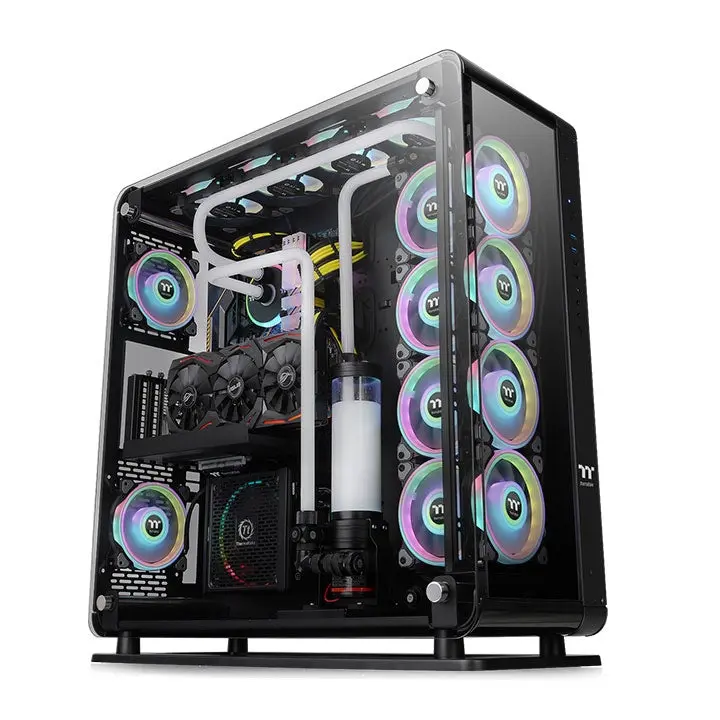 Thermaltake Core P8 Tempered Glass Full Tower Chassis Case Black