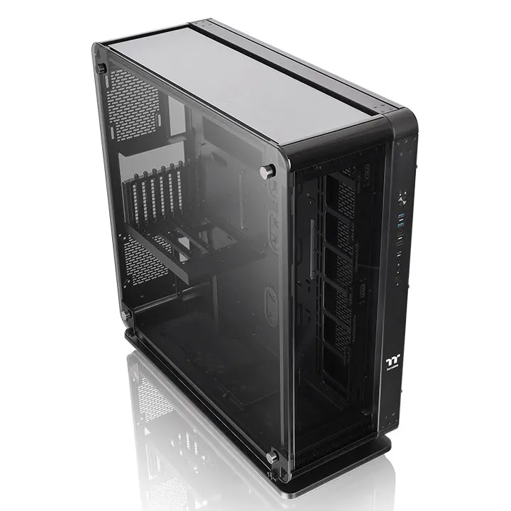 Thermaltake Core P8 Tempered Glass Full Tower Chassis Case Black