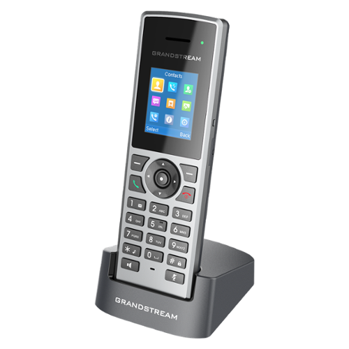 Grandstream DP722 Grandstream, Wireless DECT Phone, 5 Phones per BS, Colour Display, With cgarger and Power Supply