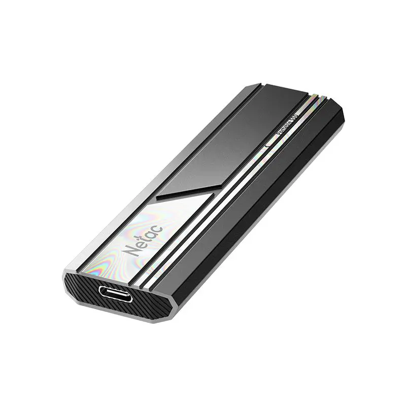 NETAC ZX10, External SSD, 001T, USB 3.2 Gen 2, R/W up to1050/950MB/s, USB C to A cable,10Gbps Type C c
