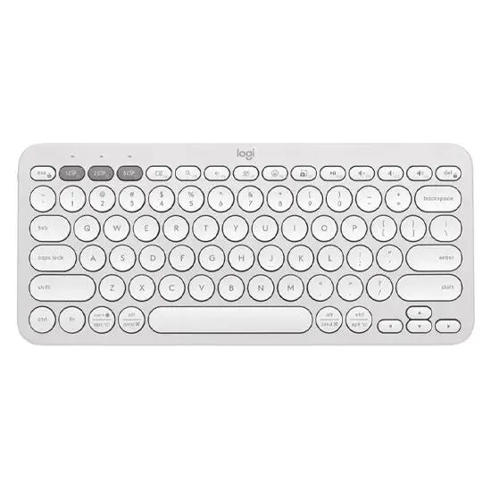 Logitech K380s Pebble Keys 2 Keyboard, White
