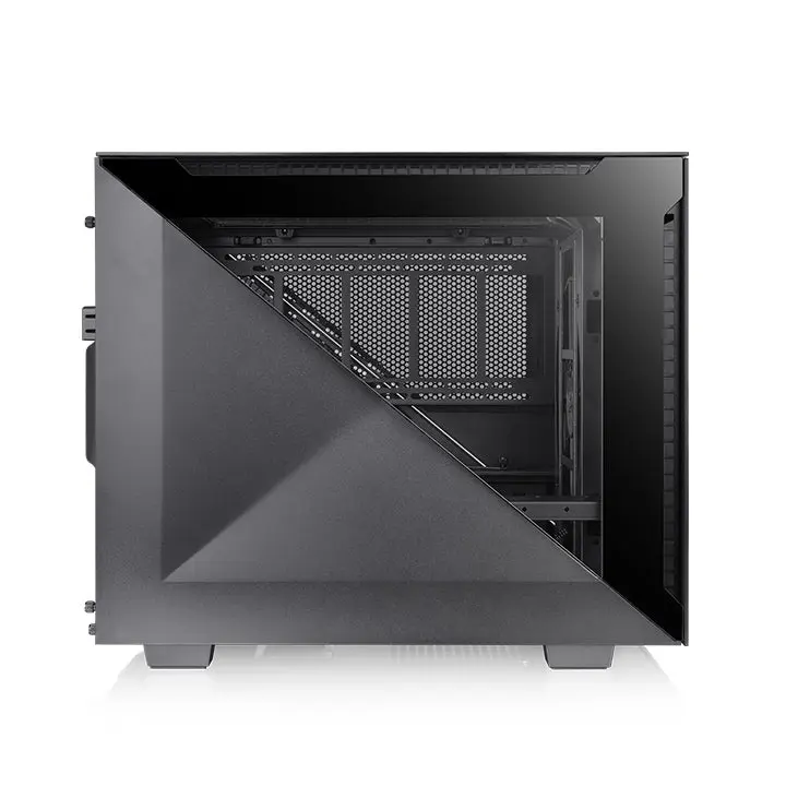 Thermaltake Divider 200 TG Micro Chassis Case Black