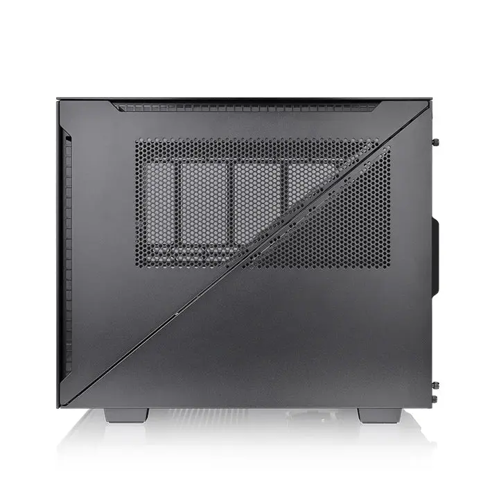 Thermaltake Divider 200 TG Micro Chassis Case Black