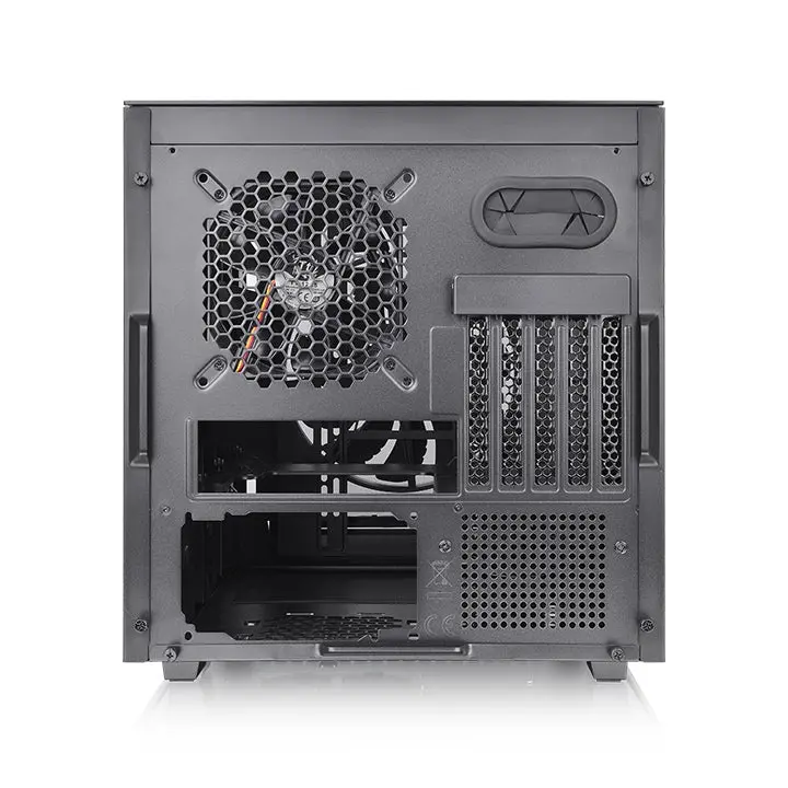 Thermaltake Divider 200 TG Micro Chassis Case Black
