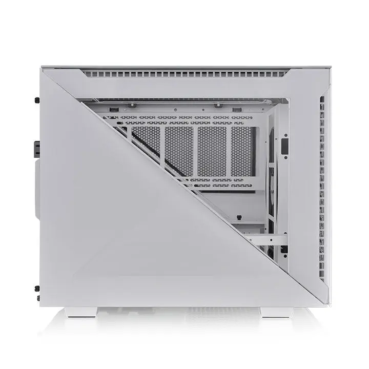 Thermaltake Divider 200 TG Air Snow Micro Chassis Case Black