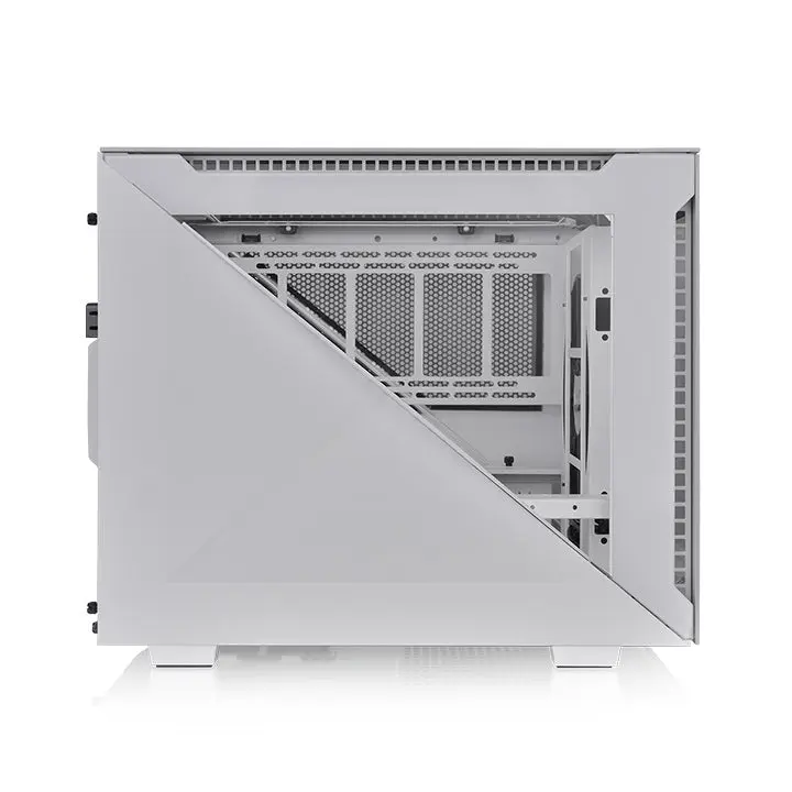 Thermaltake Divider 200 TG Snow Micro Chassis Case Black