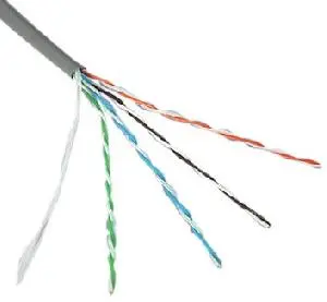 05102440, ITD, CAT5E UTP, 24AWG,0.50MM, CCAU,4PAIRS, Indoor 305m/box