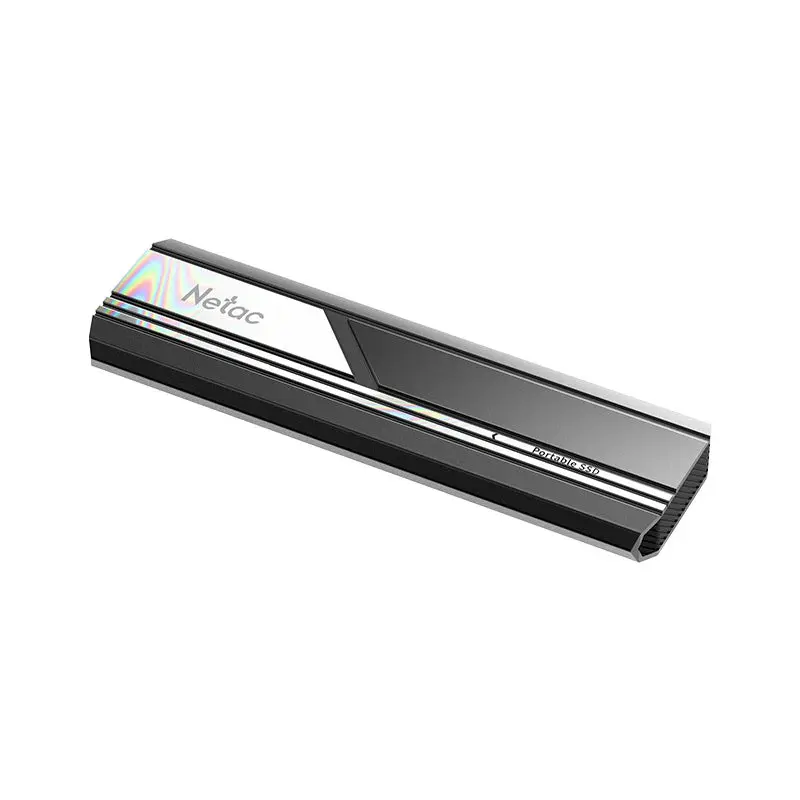 NETAC ZX10, External SSD, 001T, USB 3.2 Gen 2, R/W up to1050/950MB/s, USB C to A cable,10Gbps Type C c