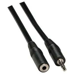Kingda KD-AVC9006-1.8M 3.5mm stereo cable, male to female,1.8m