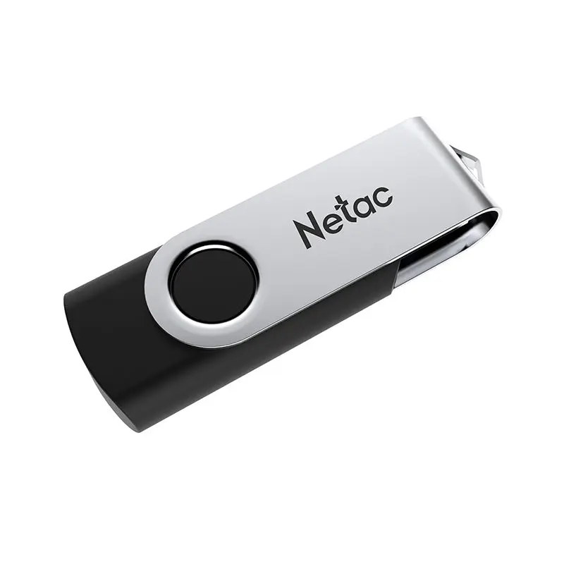 NETAC U505, 16GB, USB2.0, ABS+Iron, Black+Silver
