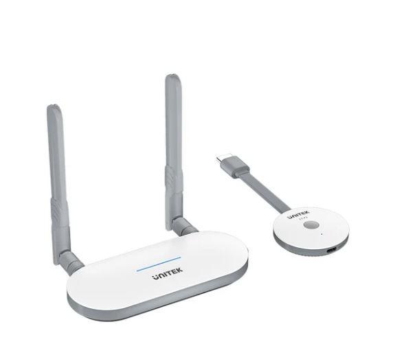 V1183A, UNITEK, Wireless HDMI, Transmitter & Receiver Kit, Full HD, Up to 50M