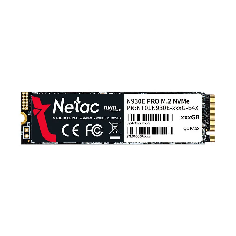 NETAC N930ES, NVMe SSD, 512GB, PCIe Gen 3 x4 M.2 2280
