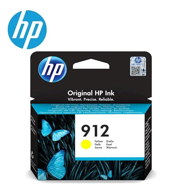 HP 912 Yellow Original Ink Cartridge 3YL79AE