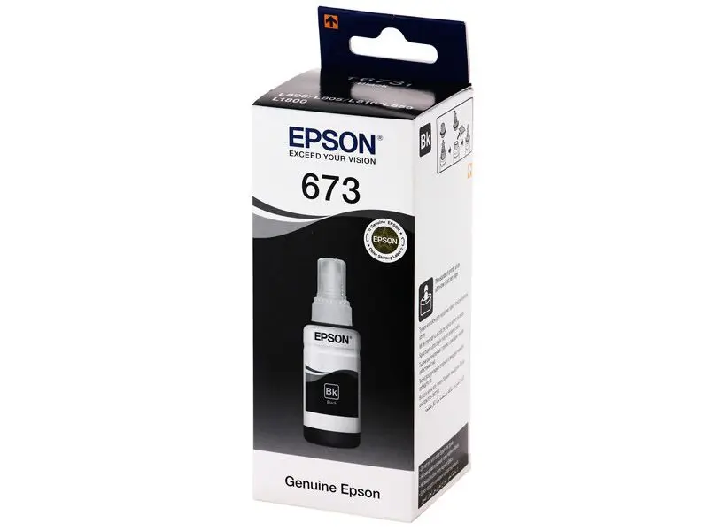 Epson 673 Black ink bottle C13T67314A