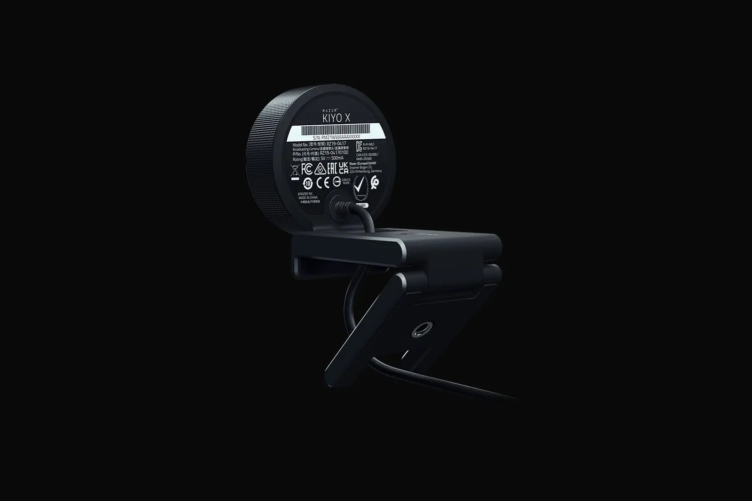 Razer, Kiyo X Webcam Black