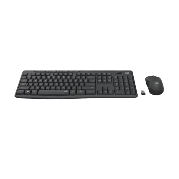 Logitech MK295 Keyboard, + Mouse (EN/RU) (Combo) Black
